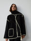 Women’s Elegant Poncho with Scarf