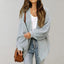 Women’s Warm Oversized Textured Knit Cardigan