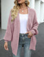 Women’s Warm Oversized Textured Knit Cardigan