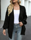 Women’s Warm Oversized Textured Knit Cardigan