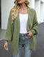Women’s Warm Oversized Textured Knit Cardigan