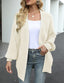 Women’s Warm Oversized Textured Knit Cardigan