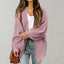 Women’s Warm Oversized Textured Knit Cardigan