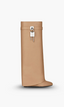 Women’s Knee High Wedge Boots with Lock Detail