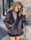 Women’s Faux Fur Lined Aviator Jacket
