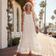 Women's 3D Flower Decor Spaghetti Strap Tiered Maxi Dress