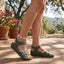 Women’s Adjustable Hook-and-Loop Straps Wedge Sandals