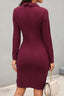 Women's Long Sleeve Bodycon Blazer Dress
