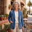 Women’s Blue Casual Denim Style Blazer