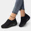 Women's Slip-On Air Cushion Platform Sock Sneakers
