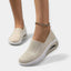 Women's Slip-On Air Cushion Platform Sock Sneakers