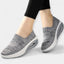 Women's Slip-On Air Cushion Platform Sock Sneakers