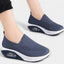 Women's Slip-On Air Cushion Platform Sock Sneakers