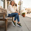 Women's Brogue Lace-Up Low Top Platform Sneakers