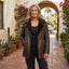 Women’s Brown Vintage Aviator Jacket