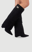 Women’s Elegant Buckle Knee High Suede Boots