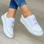 Women’s Casual Chain Detail Low Top Sneakers