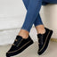 Women’s Casual Chain Detail Low Top Sneakers