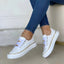 Women’s Casual Chain Detail Low Top Sneakers