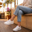 Women’s Casual Chain Detail Low Top Sneakers