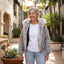 Women’s Casual Hooded Faux Fur Collar Bomber Jacket
