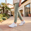 Women’s Casual Lace-Up Platform Wedge Sneakers