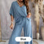 Women’s Casual Loose Blouse and Pants Set