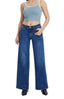 Women’s Casual Mid-Rise Wide Leg Jeans