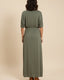 Women's V-Neck Wrap Maxi Dress