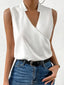 Women’s Casual Sleeveless V-Neck Blouse