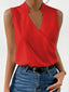 Women’s Casual Sleeveless V-Neck Blouse