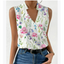 Women’s Casual Sleeveless V-Neck Blouse