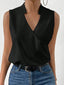 Women’s Casual Sleeveless V-Neck Blouse
