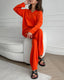 Women’s Casual Two-Piece Matching Loungewear Set