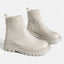 Women’s Chic Knit Slip-On Thick Sole Ankle Boots