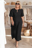 Women’s Chic Puff Sleeve Maxi Dress