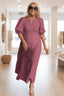 Women’s Chic Puff Sleeve Maxi Dress