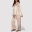 Women’s Chic Striped Two-Piece Pajama Set