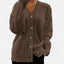 Women’s Chic V-Neck Button Knit Cardigan