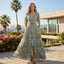 Women’s Chic V-Neck Maxi Wrap Dress