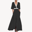 Women’s Chic V-Neck Maxi Wrap Dress