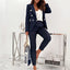 Women’s Classic Double-Breasted Blazer And Trouser Set