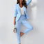 Women’s Classic Double-Breasted Blazer And Trouser Set