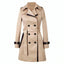 Women’s Classic Double-Breasted Trench Coat