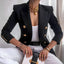 Women’s Classic Fitted Double Breasted Blazer