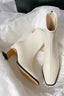 Women's Classic Square Toe Ankle Boots