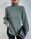 Women’s Comfortable Fit Ribbed Turtleneck Sweater