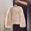 Women’s Cozy Buttoned Winter Faux Fur Jacket