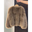 Women’s Cozy Buttoned Winter Faux Fur Jacket