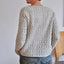 Women’s Cozy Gray Boat Neck Knit Sweater